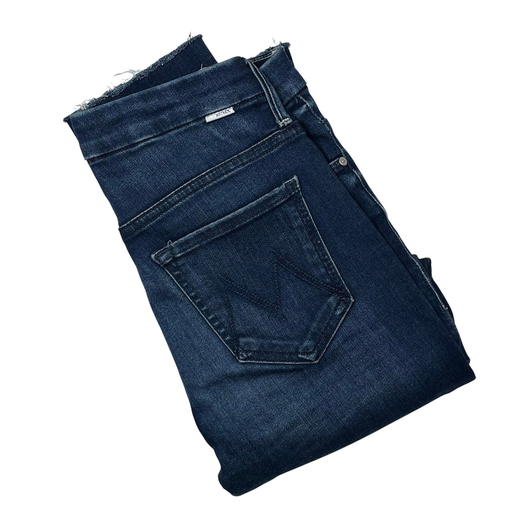 MOTHER Women Jeans Skinny Dark Indigo